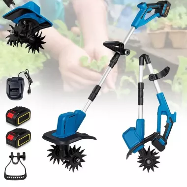 Аккумуляторный ручной культиватор для разрыхления и прополки земли Domotec 2 АКБ 48V 4000W Аккумуляторный ручной культиватор для разрыхления и прополки земли Domotec 2 АКБ 48V 4000W