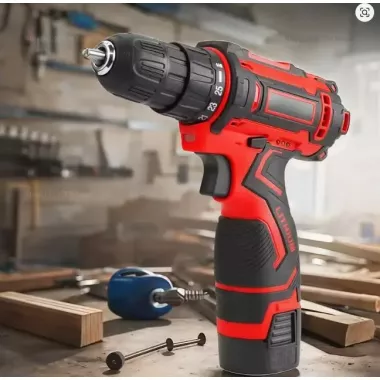 Акумуляторний шуруповерт із насадками KRAFFTEC 24V Акумуляторний шуруповерт із насадками KRAFFTEC 24V