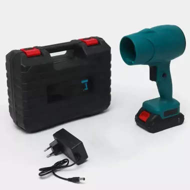 Акумуляторний турбо вентилятор з кейсом на 48V 1 АКБ Акумуляторний турбо вентилятор з кейсом на 48V 1 АКБ