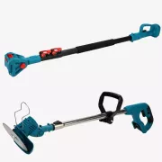 Аккумуляторный универсальный садовый набор 6 в 1 / Секатор / Мини-пила / Триммер / Воздуходувка / Удлинитель / Кусторез