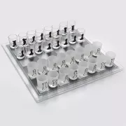 Алко шахматы с рюмками 38,5 x 38,5 см 62100