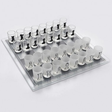 Алко шахматы с рюмками 38,5 x 38,5 см 62100