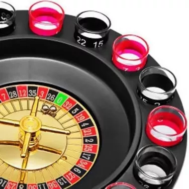 Рулетка зі стопками Drinking Roulette Set i3-90 алко рулетка казино на 16 чарок
