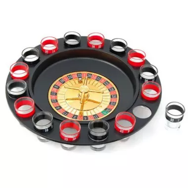 Рулетка зі стопками Drinking Roulette Set i3-90 алко рулетка казино на 16 чарок