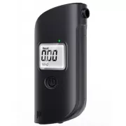 Алкотестер с LCD дисплеем от батареек / Тестер на алкоголь / Алкометр / Алкотестер портативный