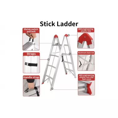 Аллюминивая лестница-трансформер стремянка 1.7м JDT1020S05 Аллюминивая лестница-трансформер стремянка 1.7м JDT1020S05