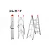 Аллюминивая лестница-трансформер стремянка 1.7м JDT1020S05 Аллюминивая лестница-трансформер стремянка 1.7м JDT1020S05