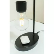 Антигравитационный светильник-ночник Yarko левитирующая декоративная лампа в стиле Лофт c беспроводной зарядкой