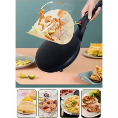 Антипригарная электрическая блинница PAN LY-456 600Вт, антипригарная Антипригарная электрическая блинница PAN LY-456 600Вт, антипригарная