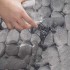 Антиковзний килимок у ванну з 3d ефектом (каміння) СІРИЙ | Стильний гумовий килимок у ванній кімнаті Антиковзний килимок у ванну з 3d ефектом (каміння) СІРИЙ | Стильний гумовий килимок у ванній кімнаті
