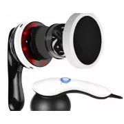 NEW Антицеллюлитный массажер Body Massage, 4 насадки / Вибромассажер с ИК подогревом / Массажер для тела