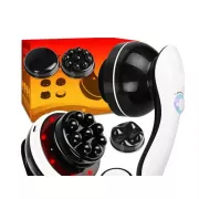 NEW Антицеллюлитный массажер Body Massage, 4 насадки / Вибромассажер с ИК подогревом / Массажер для тела