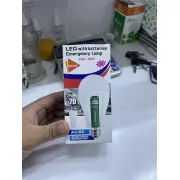 Аварійна світлодіодна лампа 20W з акумулятором на патрон лампочка Led акумуляторна під цоколь