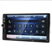 Універсальна автомагнітола 2 Din сенсорна, Bluetooth AMP 7018B, з пультом у комплекті