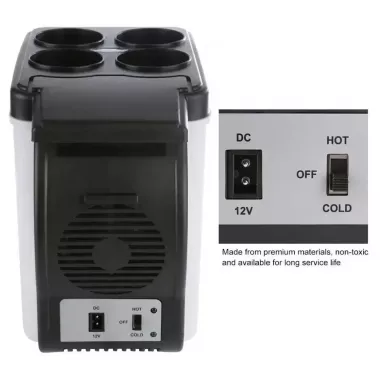 Автомобильный мини-холодильник Cooling and Warming Refrigerator 6L, Холодильник для машины Автомобильный мини-холодильник Cooling and Warming Refrigerator 6L, Холодильник для машины