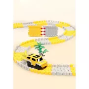 Автомобильный трек Дорожные работы, 333 детали, машинка на батарейке