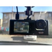 Автомобільний відеореєстратор Black Box Full HD 1080 на 3 камери