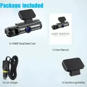 Автомобильный видеорегистратор M8 3,16-дюймовый экран Full HD 1080P с двумя камерами