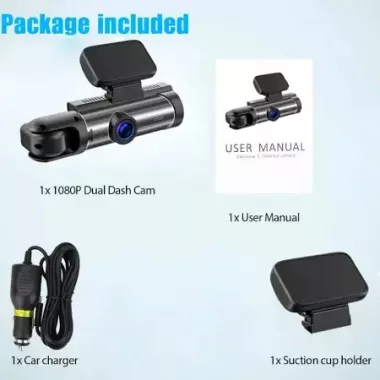 Автомобильный видеорегистратор M8 3,16-дюймовый экран Full HD 1080P с двумя камерами Автомобильный видеорегистратор M8 3,16-дюймовый экран Full HD 1080P с двумя камерами