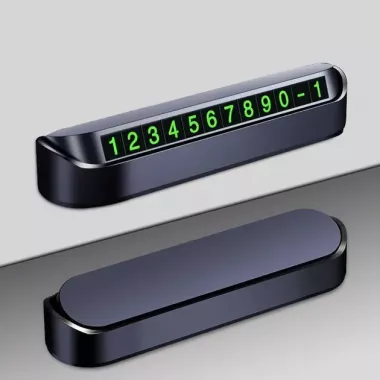 Автовизитка с телефоном (Паркововочная карта) Temporary Parking Card