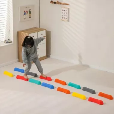 Балансировочная дорожка для детей / 6 мостов шагового баланса