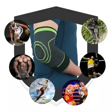 Бандаж локтевого сустава, эластичный бандаж, компрессионный налокотник, фиксатор предплечья.