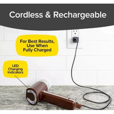 Беспроводная электрическая щетка для уборки и мойки посуды с 5 сменными насадками, USB зарядка