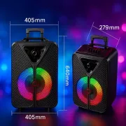 Бездротова караоке-колонка із двома мікрофонами SPS ZQS15123