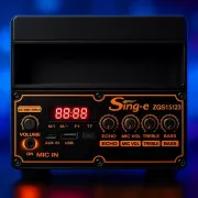 Бездротова караоке-колонка із двома мікрофонами SPS ZQS15123