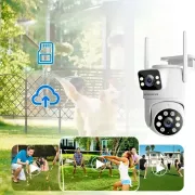 Беспроводная поворотная WiFi камера SZSINOCAM TY-Q2 O-KAM Pro / Внешняя камера видеонаблюдения