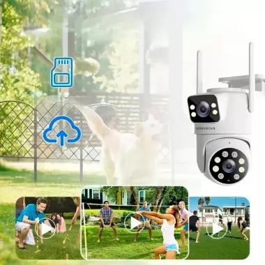 Беспроводная поворотная WiFi камера SZSINOCAM TY-Q2 O-KAM Pro / Внешняя камера видеонаблюдения