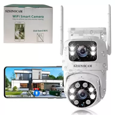 Беспроводная поворотная WiFi камера SZSINOCAM TY-Q2 O-KAM Pro / Внешняя камера видеонаблюдения