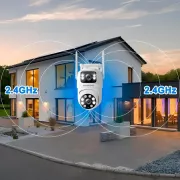 Беспроводная поворотная WiFi камера SZSINOCAM TY-Q2 O-KAM Pro / Внешняя камера видеонаблюдения
