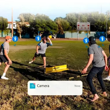 Беспроводная поворотная WiFi камера SZSINOCAM TY-Q2 O-KAM Pro / Внешняя камера видеонаблюдения