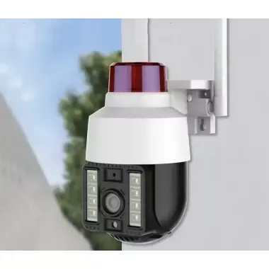 Беспроводная уличная камера WiFi PTZ Verto VRT-C262 FHD 4mp поворотная с сигнализацией Беспроводная уличная камера WiFi PTZ Verto VRT-C262 FHD 4mp поворотная с сигнализацией