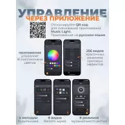 Беспроводная умная колонка ночник Улитка Conch Music Light 4 в 1 портативный RGB светильник с Bluetooth