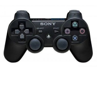 Бездротовий джойстик PS3 Doubleshok (чорний) Бездротовий джойстик PS3 Doubleshok (чорний)