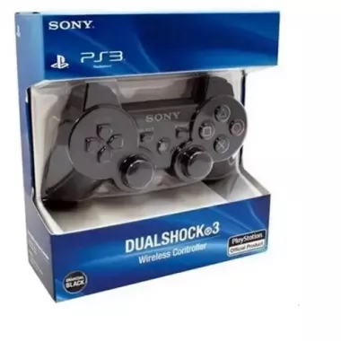 Беспроводной джойстик PS3 Doubleshok (черный)