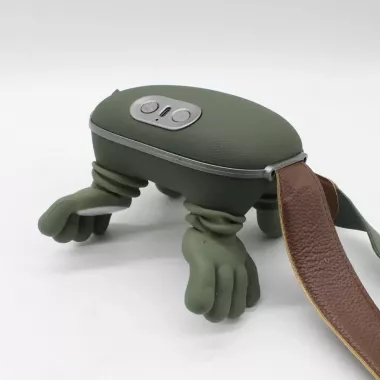 Беспроводной массажер для шеи и плеч, 10 режимов / Электромассажер с подогревом для спины USB