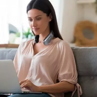 Бездротовий обігрівач для шиї Handy Heater портативний, переносний обігрівач для шиї