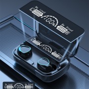 Беспроводные наушники вкладыши с микрофоном для Андроид и IOS TWS WIRELESS (M10)