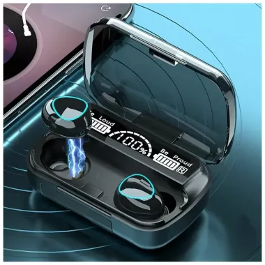 Беспроводные наушники вкладыши с микрофоном для Андроид и IOS TWS WIRELESS (M10) Беспроводные наушники вкладыши с микрофоном для Андроид и IOS TWS WIRELESS (M10)