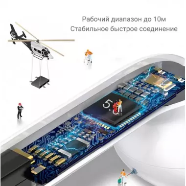 Беспроводные сенсорные наушники i12 TWS