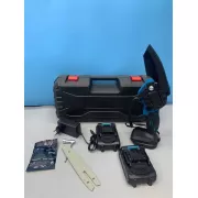 Аккумуляторная цепная мини-пила6 inch Electric SAW BLUE кейсом / 2 аккумулятора 4А/ч 8644