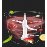 Блендер Raf Food Processor R7019 кухонний подрібнювач 250W металева чаша на 2 л чоппер