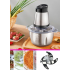 Блендер Raf Food Processor R7019 кухонний подрібнювач 250W металева чаша на 2 л чоппер Блендер Raf Food Processor R7019 кухонний подрібнювач 250W металева чаша на 2 л чоппер