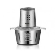Блендер Raf Food Processor R7019 кухонний подрібнювач 250W металева чаша на 2 л чоппер