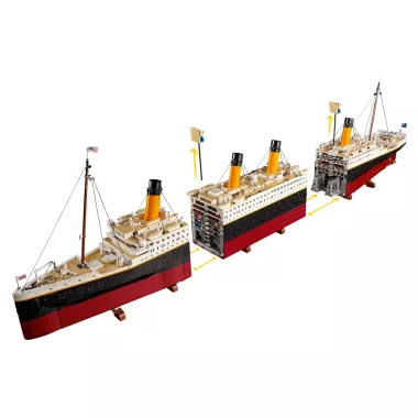Блочный конструктор Титаник 1.15 метра, 9090PCS