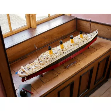 Блочный конструктор Титаник 1.15 метра, 9090PCS