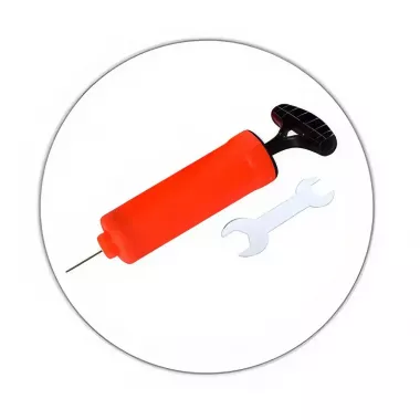 Боксерский набор с надувной грушей на стойке 120 см и перчатками / Детский боксерский набор